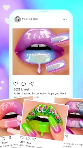 Скриншот 7 — Lipstick Makeup Game