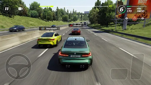 Скриншот 1 — Highway Racer Pro - Car Game