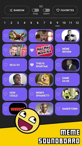 Скриншот 1 — Meme Soundboard Ultimate