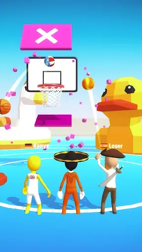 Скриншот 6 — Five Hoops - Basketball Game