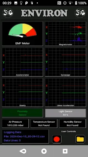 Скриншот 3 — Paranormal Spirit Data Logger