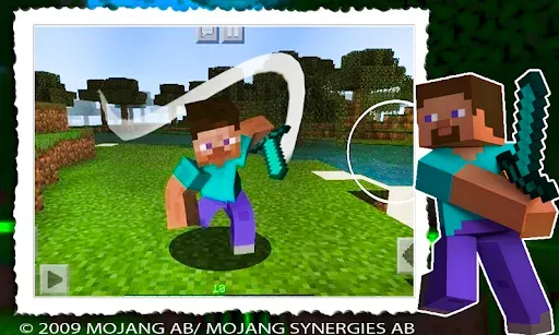 Скриншот 1 — Animations Mod for Minecraft