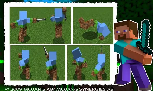 Скриншот 4 — Animations Mod for Minecraft