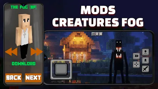 Скриншот 3 — Mods The Fog for Minecraft PE