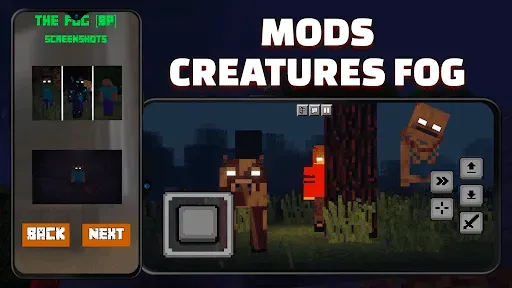 Скриншот 4 — Mods The Fog for Minecraft PE