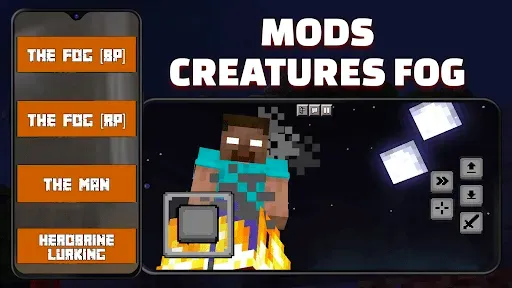 Скриншот 6 — Mods The Fog for Minecraft PE