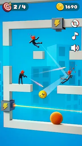 Скриншот 1 — Bullet Smile: Ragdoll Sandbox