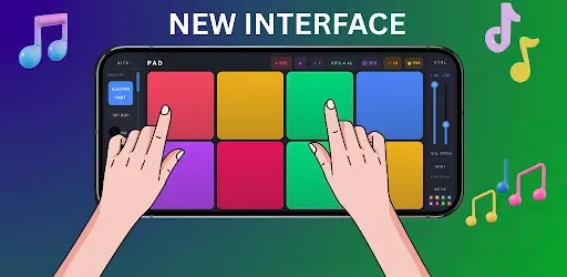 Скриншот 2 — Octapad: DJ Drum Pad & Music