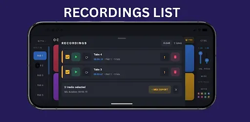 Скриншот 5 — Octapad: DJ Drum Pad & Music