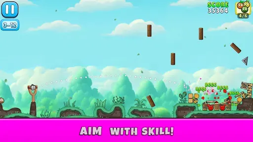 Скриншот 3 — Angry Crusher Catapult