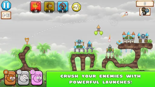 Скриншот 4 — Angry Monsters Catapult