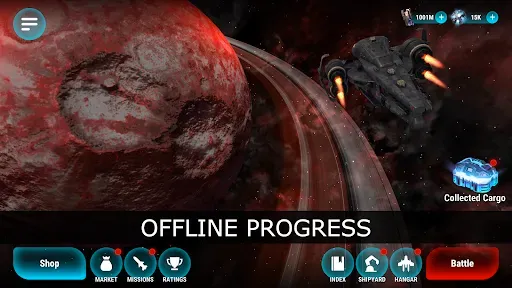 Скриншот 8 — Stellar Wind Idle: Космос