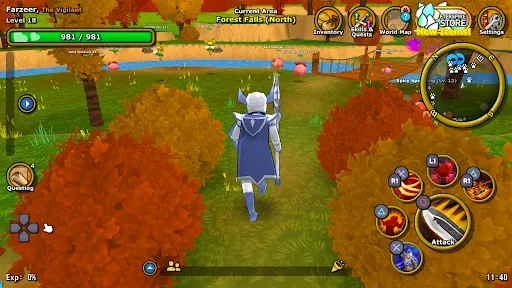 Скриншот 2 — Eterspire - Fantasy MMORPG