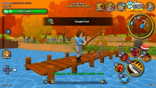 Скриншот 5 — Eterspire - Fantasy MMORPG
