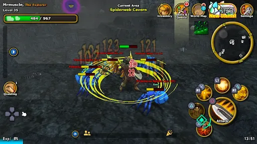 Скриншот 6 — Eterspire - Fantasy MMORPG