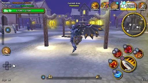 Скриншот 8 — Eterspire - Fantasy MMORPG
