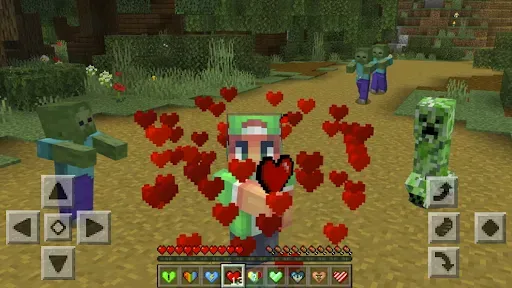 Скриншот 4 — Мод Craft Heart для Майнкрафт