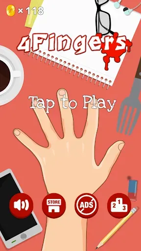 Скриншот 4 — 4 Пальца: Игры с ножом