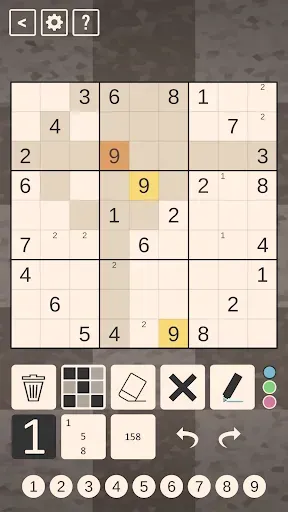 Скриншот 1 — Chess Sudoku