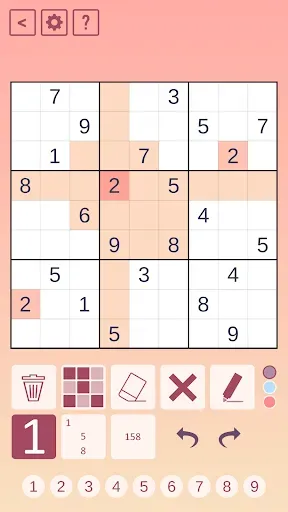 Скриншот 2 — Chess Sudoku