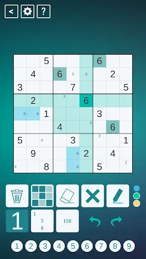 Скриншот 1 — Classic Sudoku