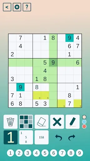 Скриншот 3 — Classic Sudoku