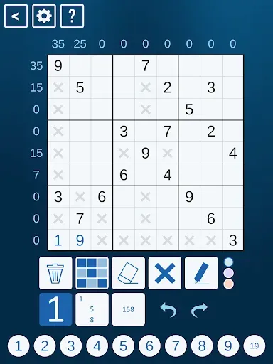 Скриншот 6 — Sandwich Sudoku