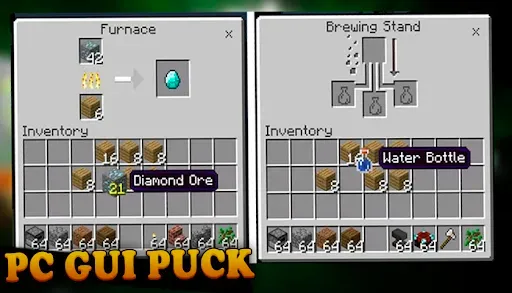 Скриншот 1 — PC GUI Pack for Minecraft PE