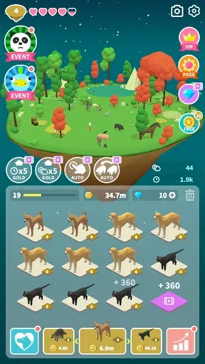 Скриншот 8 — Merge Safari - Fantastic Isle