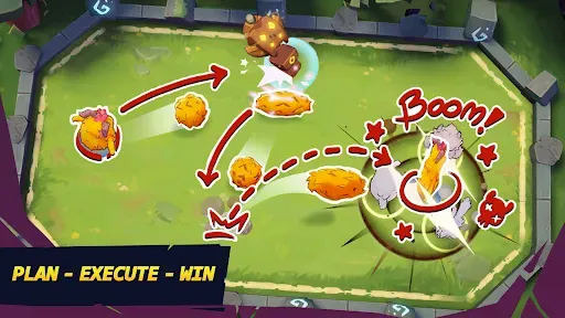 Скриншот 1 — Beast Bumpers: PvP Arena Roll
