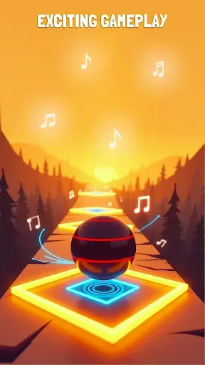 Скриншот 1 — Magic Ball - 3D Hop Game