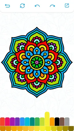 Скриншот 3 — Coloring Book For Relaxation