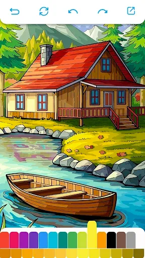 Скриншот 7 — Coloring Book For Relaxation
