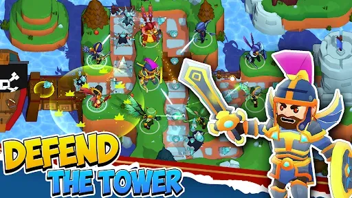 Скриншот 1 — Idle Hero TD Tower Defense RPG