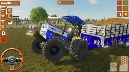 Скриншот 8 — Indian Vehicles Farming Game
