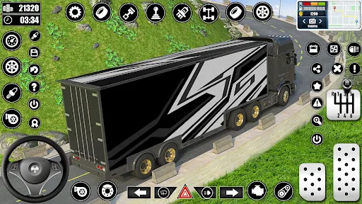 Скриншот 1 — Real Truck Parking Games 3D
