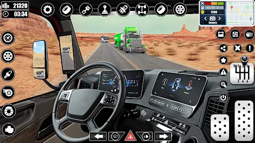 Скриншот 2 — Real Truck Parking Games 3D