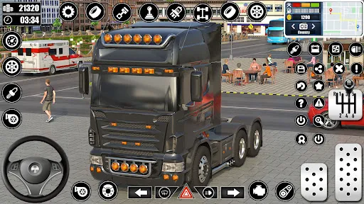 Скриншот 3 — Real Truck Parking Games 3D
