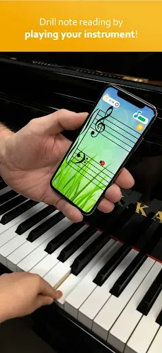 Скриншот 1 — Note Rush: Learn to Read Music