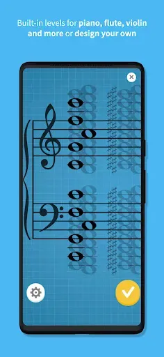 Скриншот 4 — Note Rush: Learn to Read Music