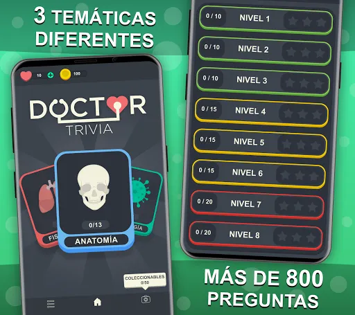 Скриншот 2 — Doctor Trivia - Quiz Medicina