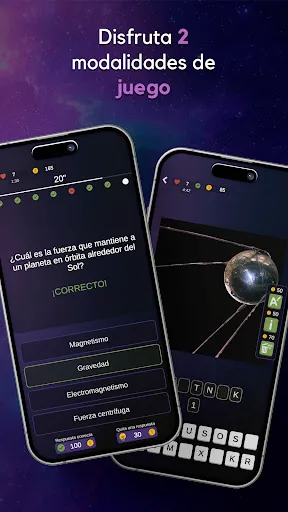 Скриншот 2 — AstroQuiz - Aprende Astronomía