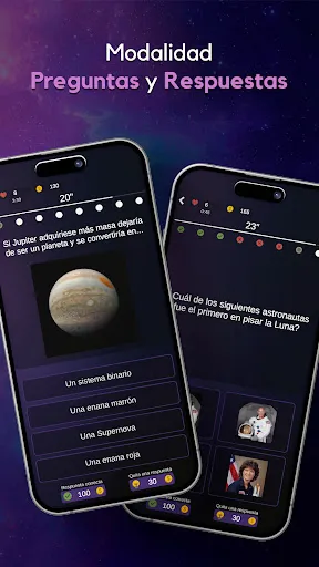 Скриншот 3 — AstroQuiz - Aprende Astronomía