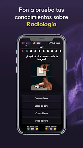 Скриншот 1 — RX Trivia - Quiz de Radiología