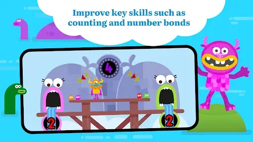 Скриншот 2 — Maths: Teach Monster Numbers
