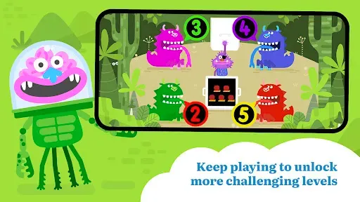 Скриншот 3 — Maths: Teach Monster Numbers
