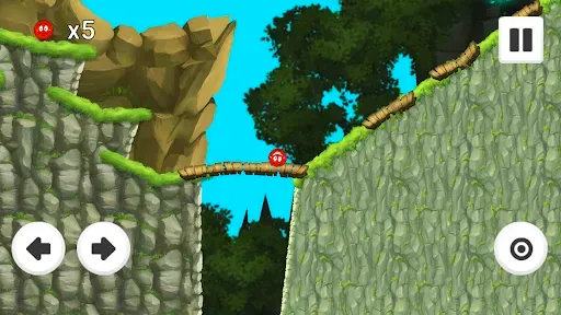 Скриншот 2 — Bouncing Red Ball Adventure