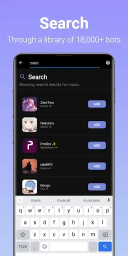 Скриншот 3 — Bots for Discord