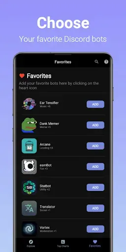 Скриншот 4 — Bots for Discord