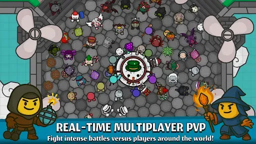 Скриншот 7 — Thelast.io - 2D Battle Royale